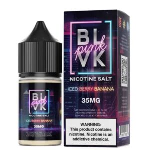 BLVK SALT PINK ICED BERRY BANANA 30ML 35