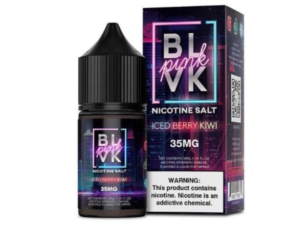 BLVK SALT PINK ICED BERRY KIWI 30ML 35MG