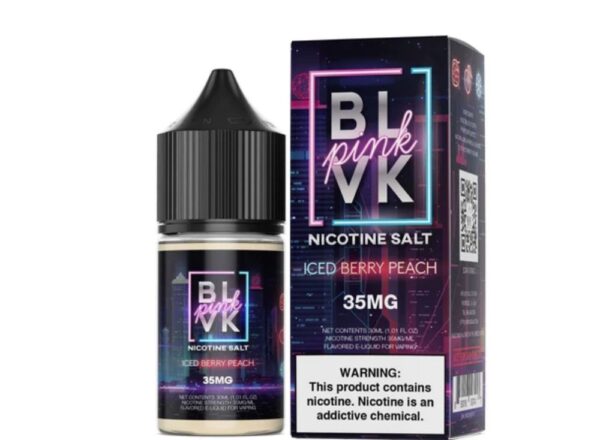 BLVK SALT PINK ICED BERRY PEACH 30ML 35M