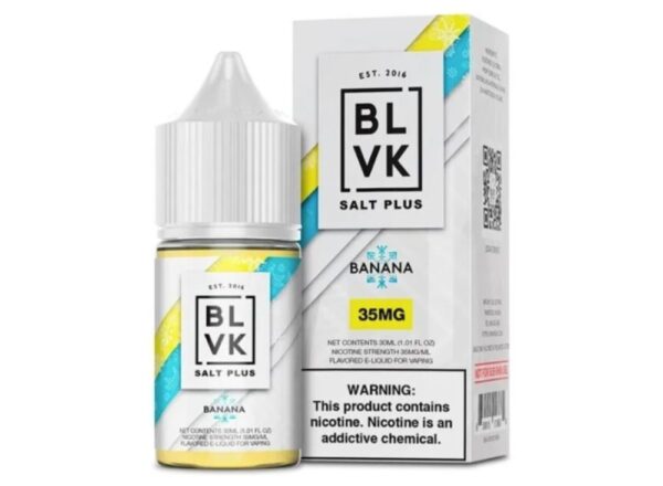 BLVK SALT PLUS BANANA ICE 30ML 35MG